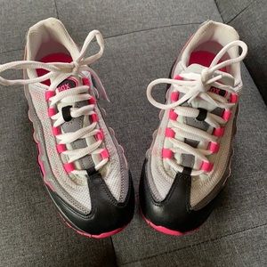 Girls Pink/Black AirMax